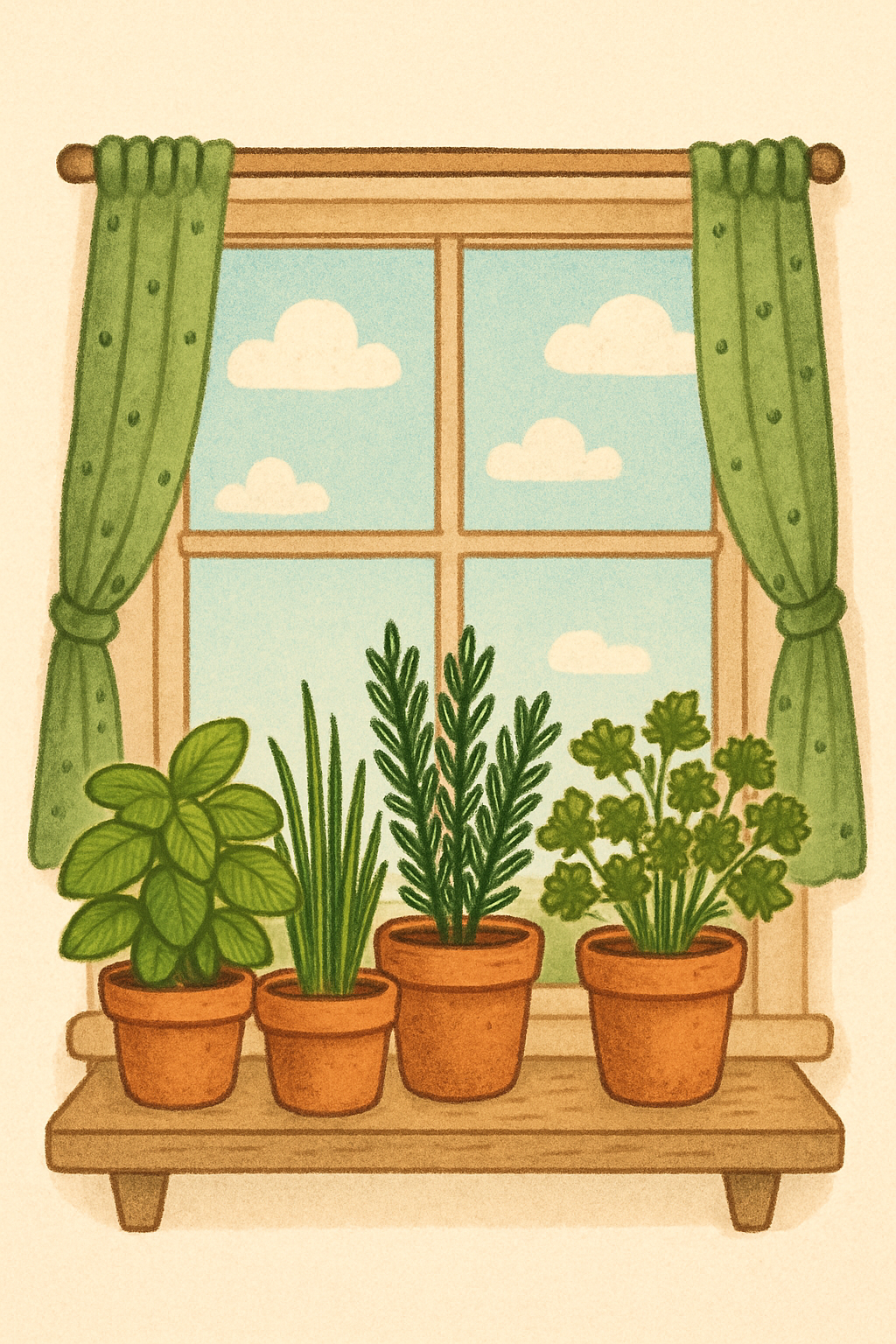 starting a window herb garden