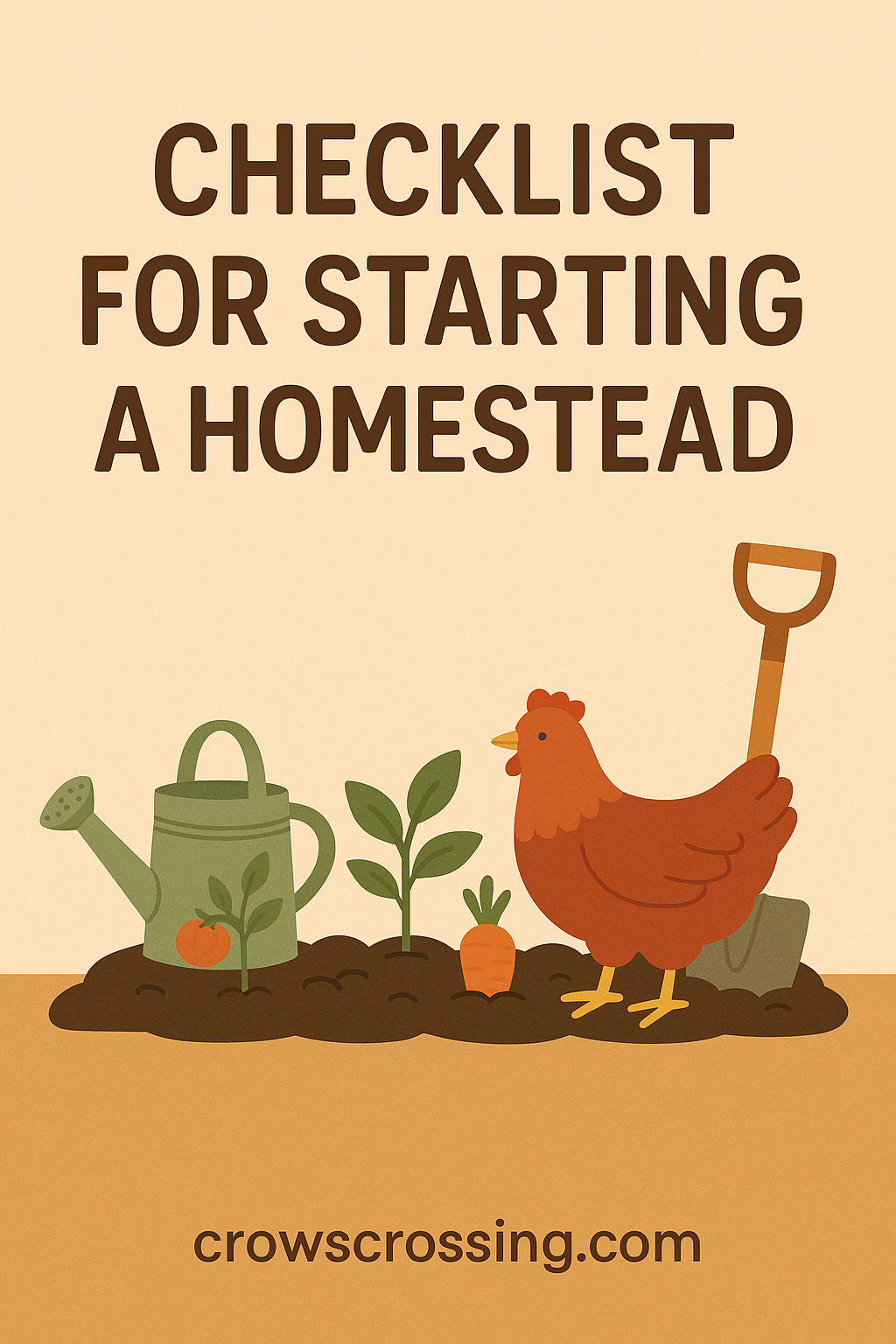 ultimate checklist for starting a homestead
